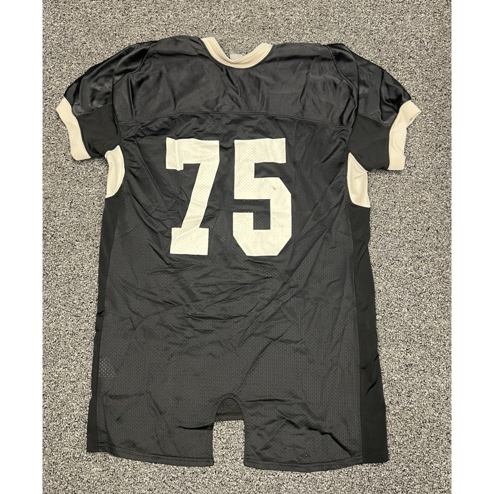 Nike Football Jersey Nike Team Black Warriors Football Practice Jersey Mens XL - Picture 7 of 10